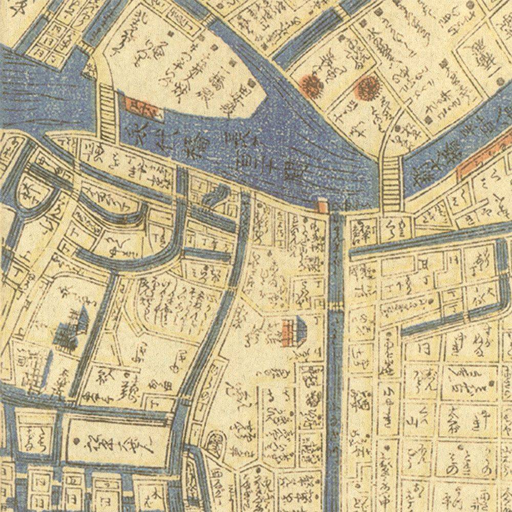 FLAX WALLPAPER | Old Map | Edo
